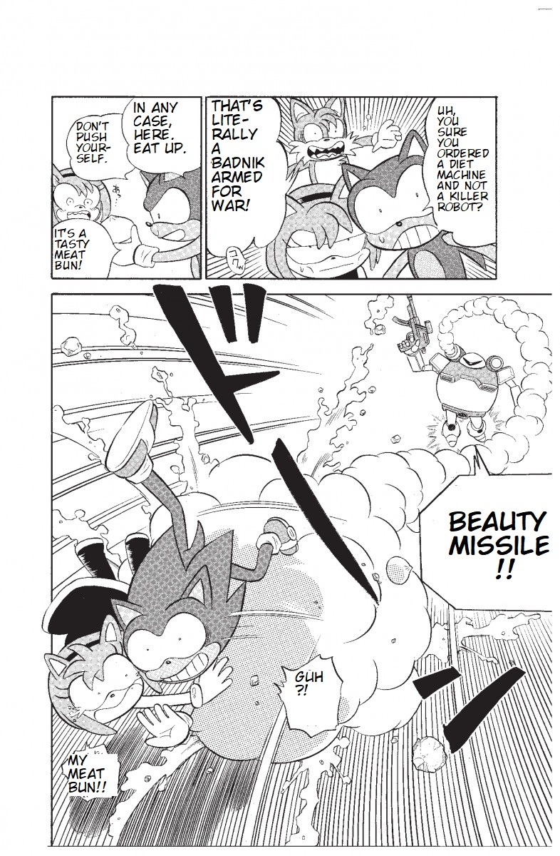 Dash & Spin Chousoku Sonic Chapter 6 #8