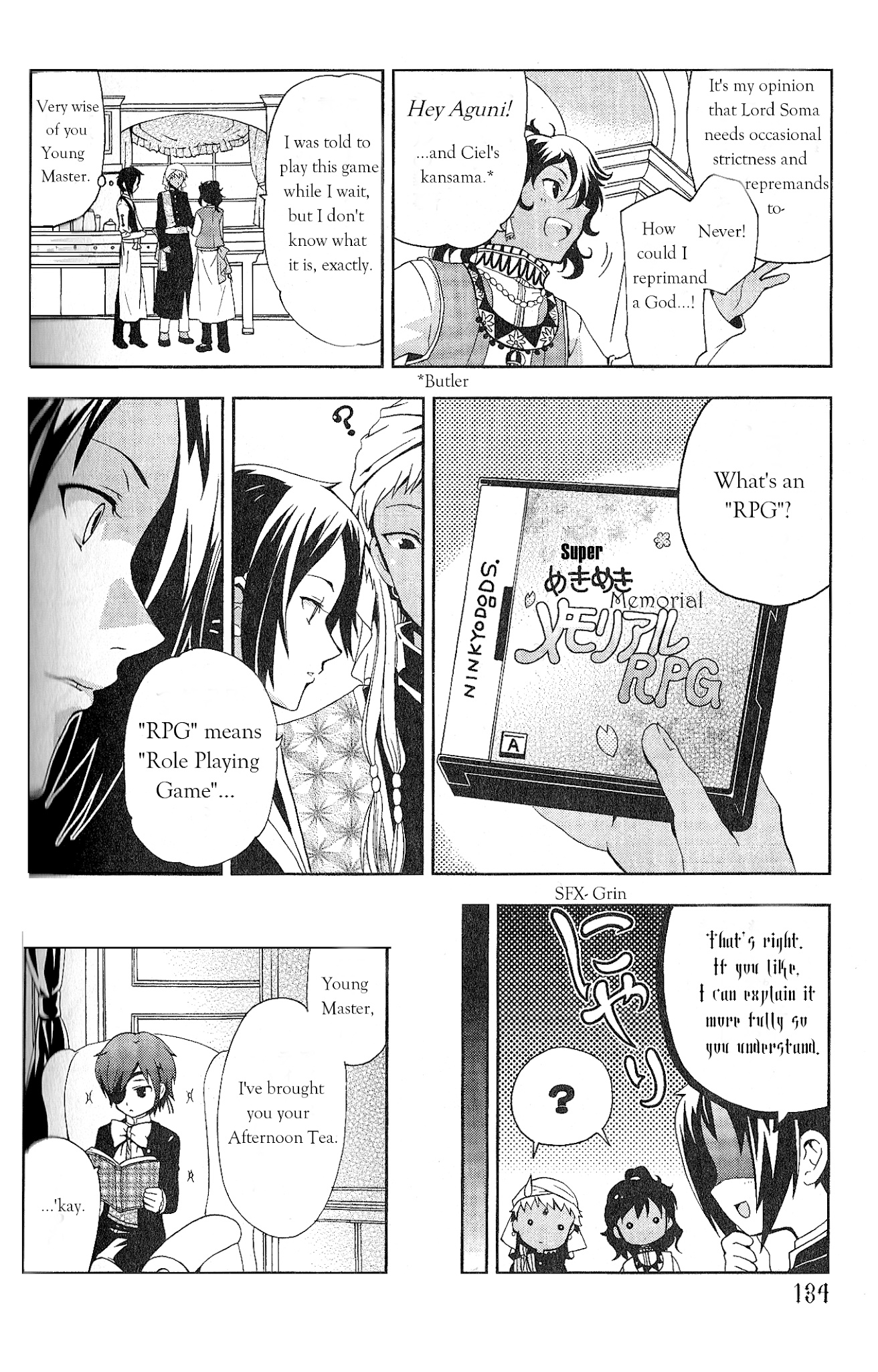 Black Butler Anthology Comic Chapter 12 #4