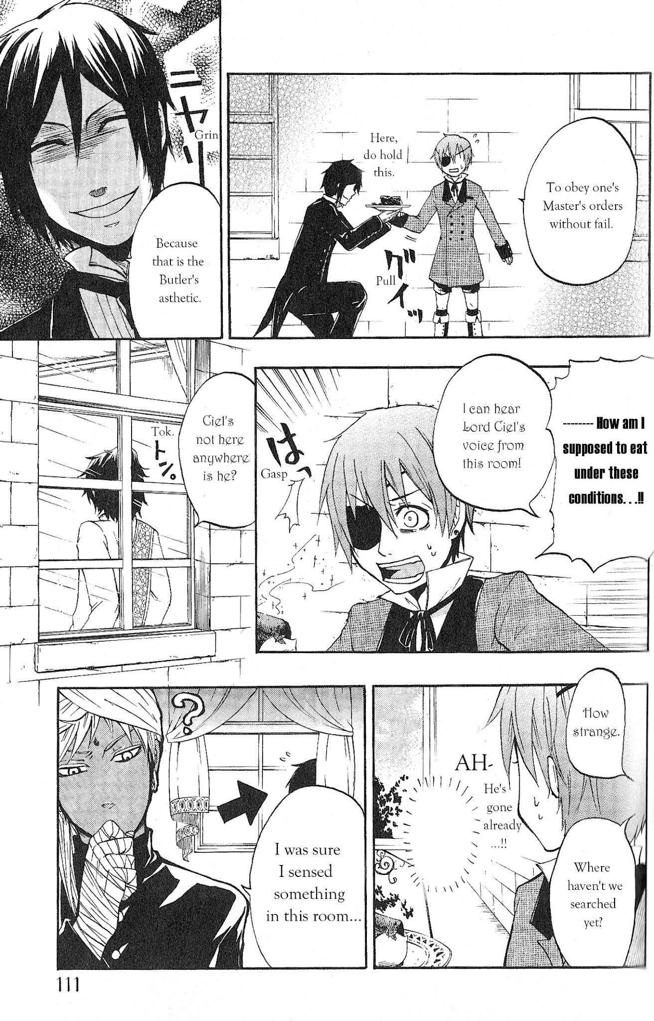 Black Butler Anthology Comic Chapter 9 #9