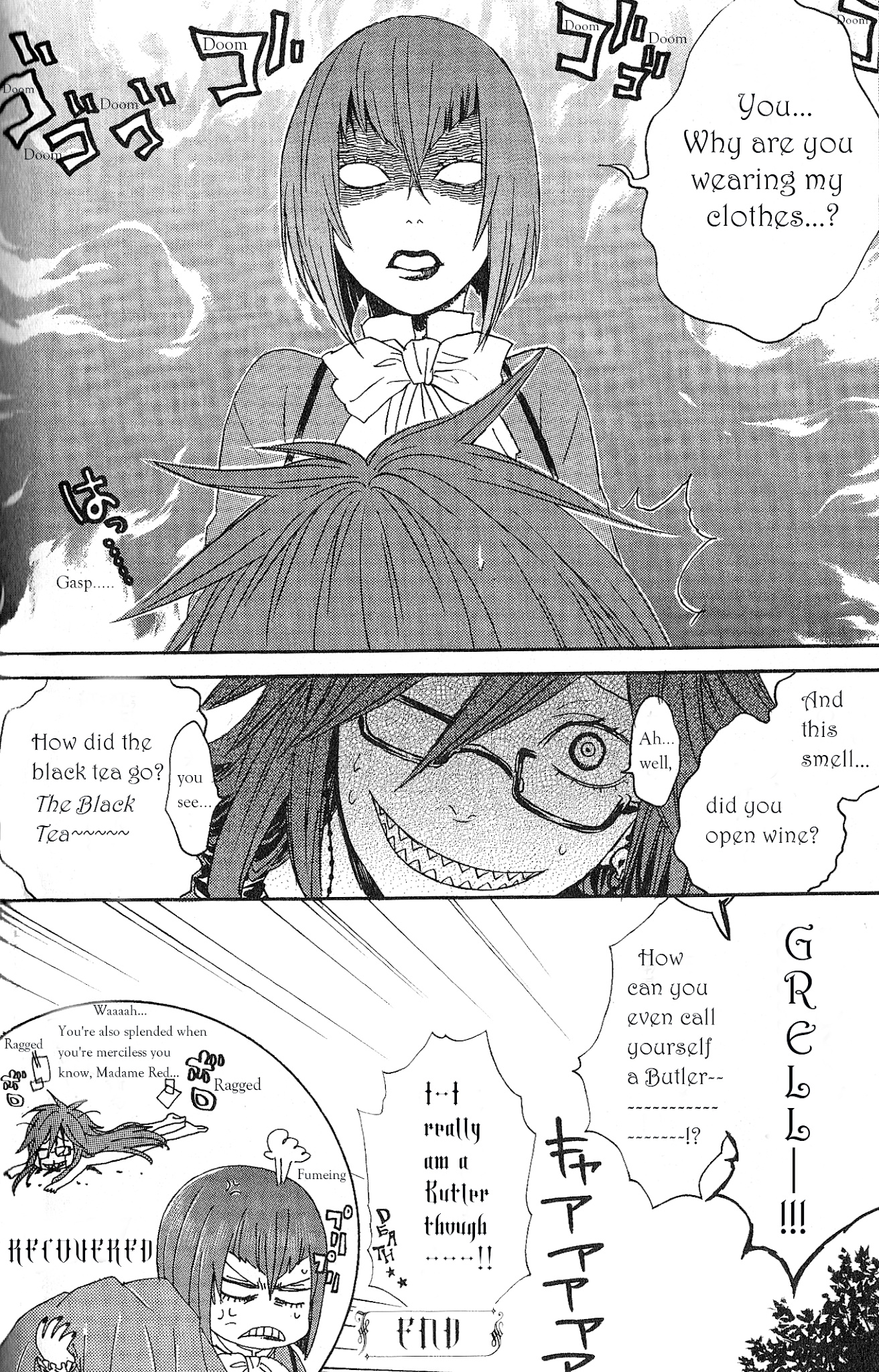 Black Butler Anthology Comic Chapter 6 #12