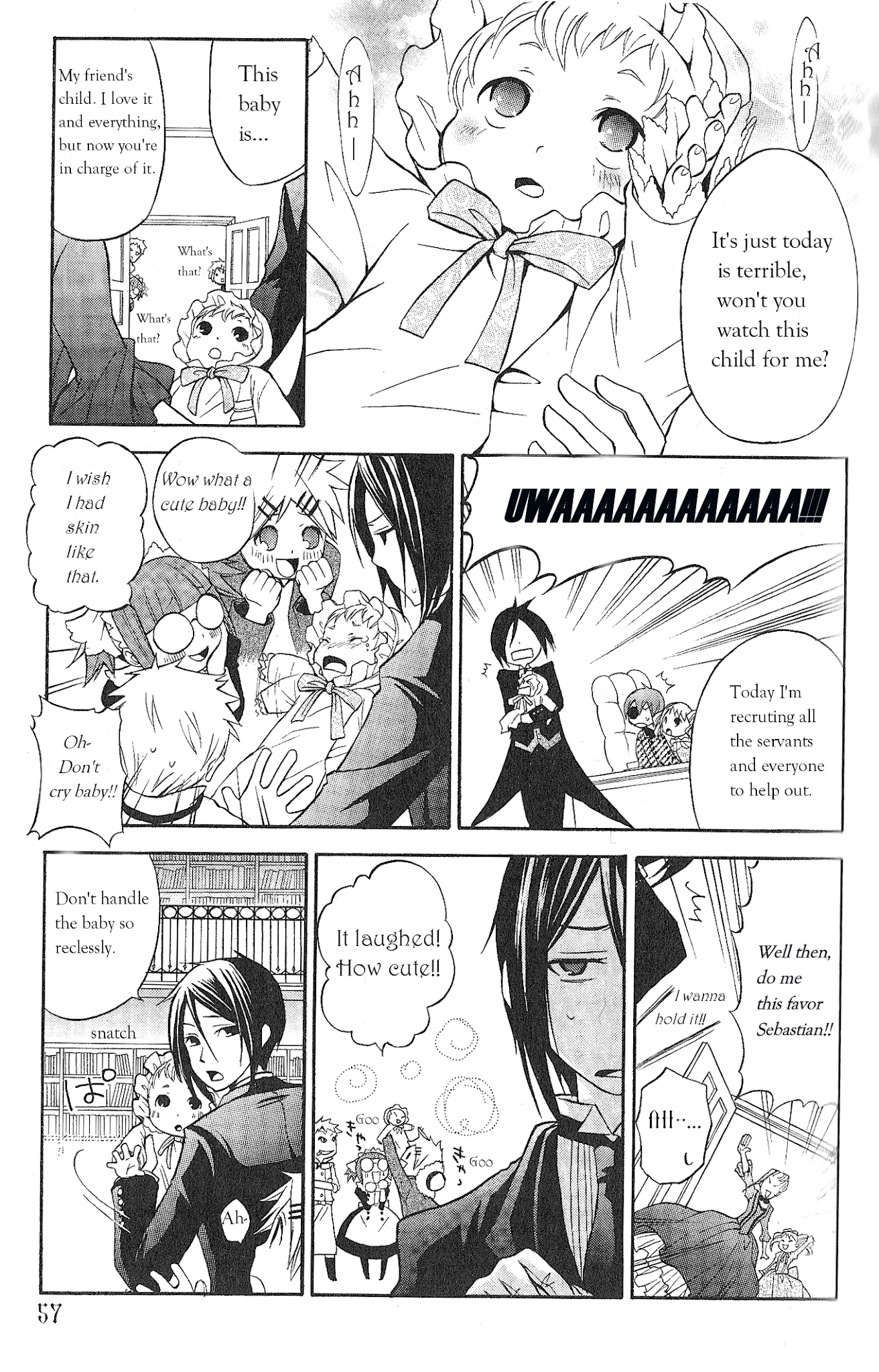 Black Butler Anthology Comic Chapter 5 #3