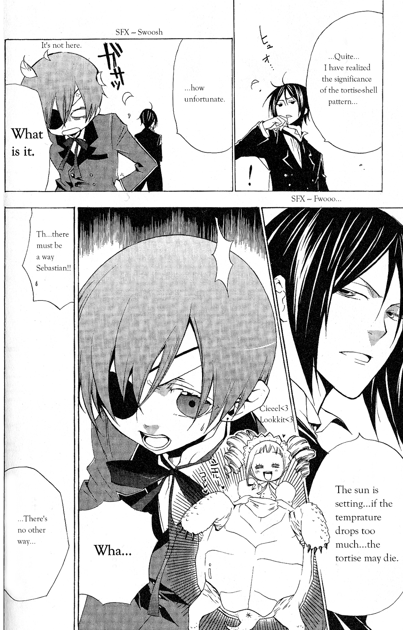 Black Butler Anthology Comic Chapter 1 #9