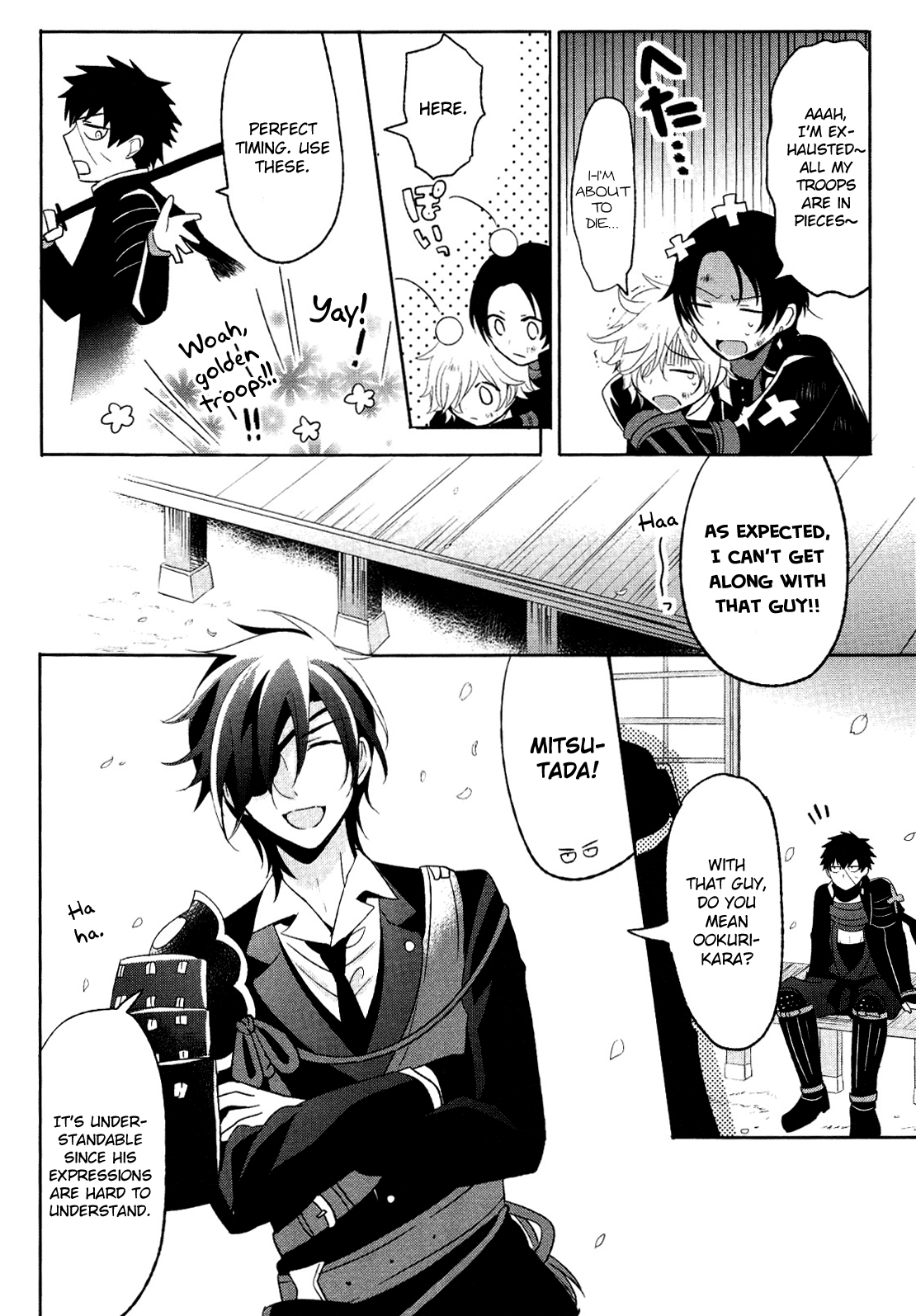 Touken Ranbu Online Anthology - Uijin Chapter 5 #4