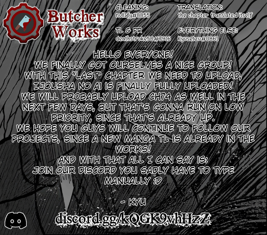 Ijousha No Ai Chapter 73 #15