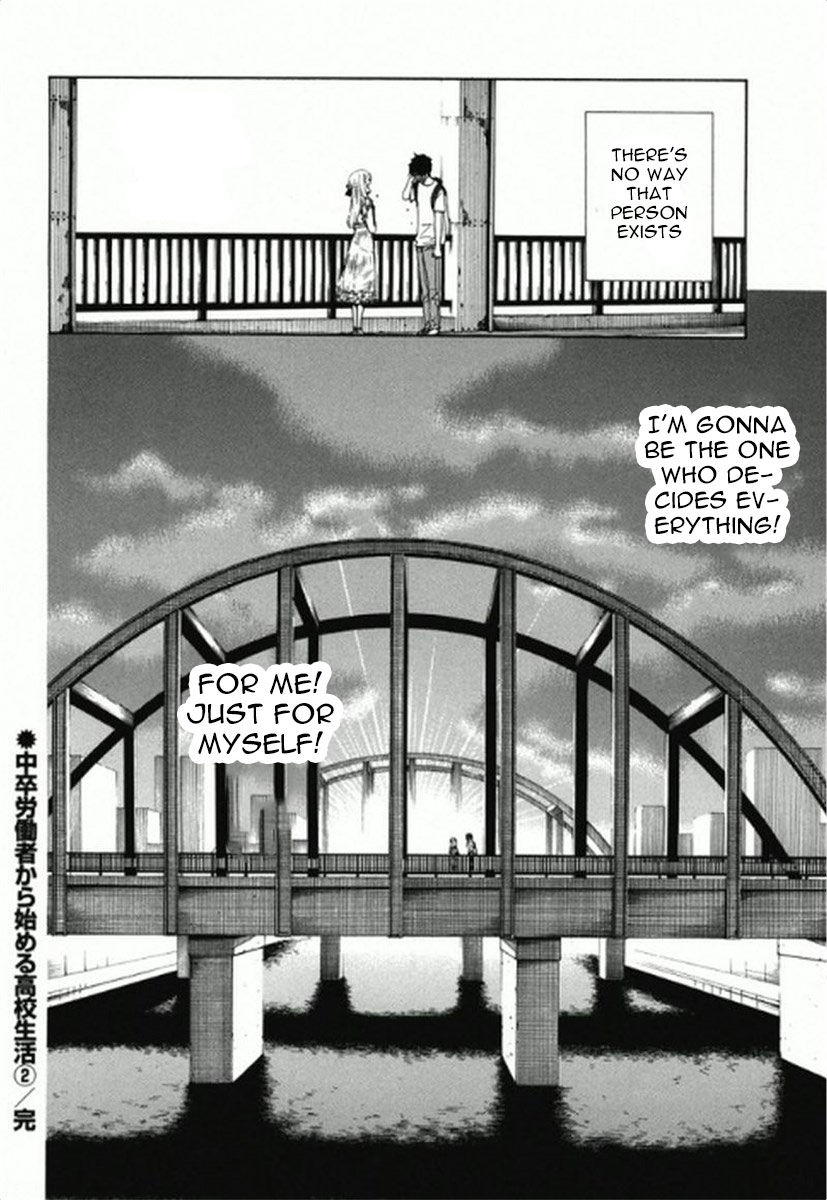 Chuusotsu Worker Kara Hajimeru Koukou Seikatsu Chapter 8 #54