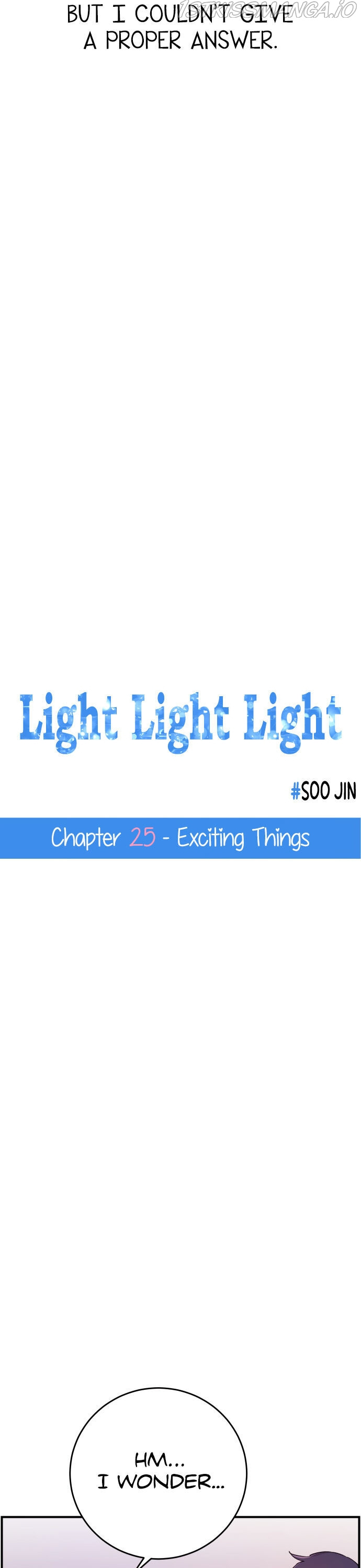 Light Light Light Chapter 25 #4