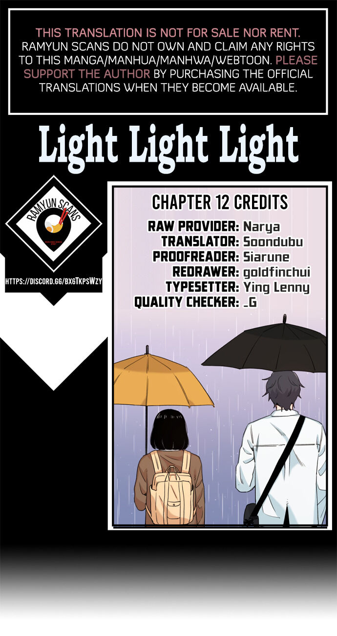 Light Light Light Chapter 12 #1