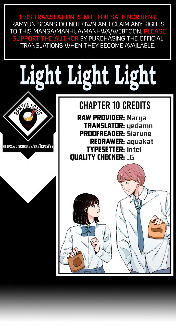 Light Light Light Chapter 10 #1