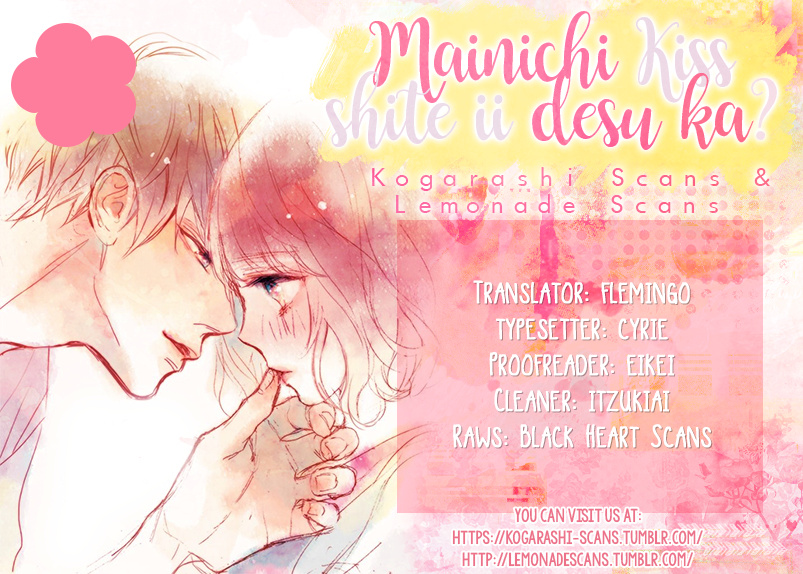 Mainichi Kiss Shite Ii Desu Ka? Chapter 13 #1