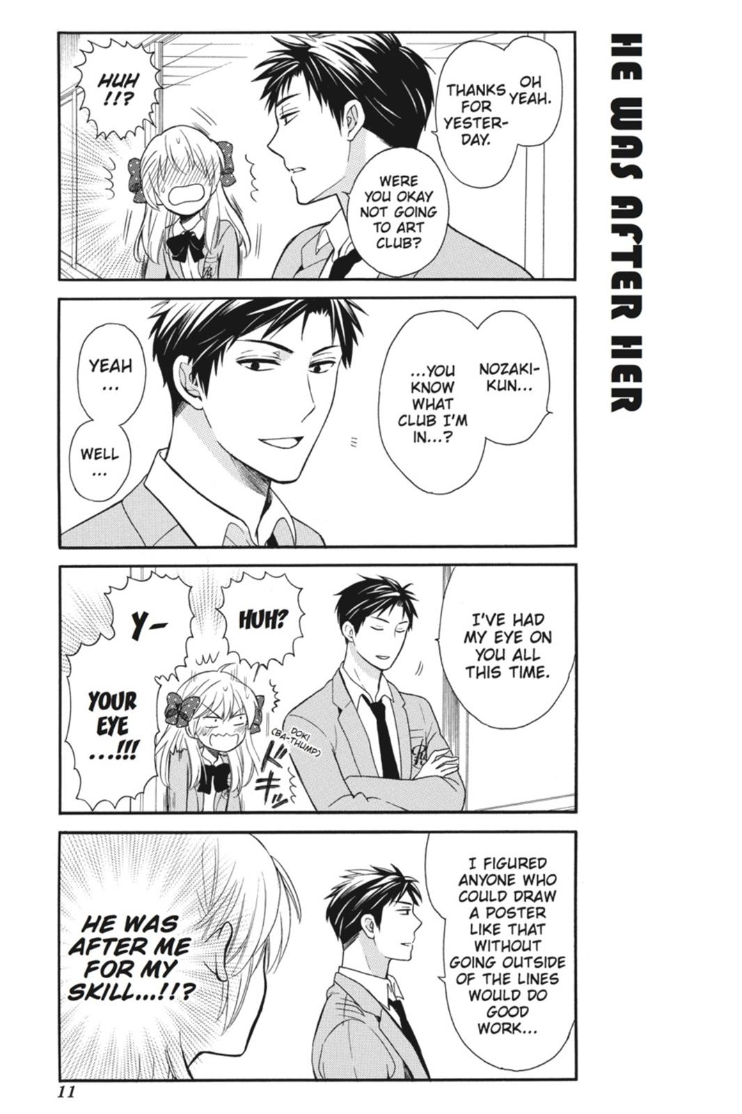 Gekkan Shojo Nozaki-Kun Chapter 1 #12