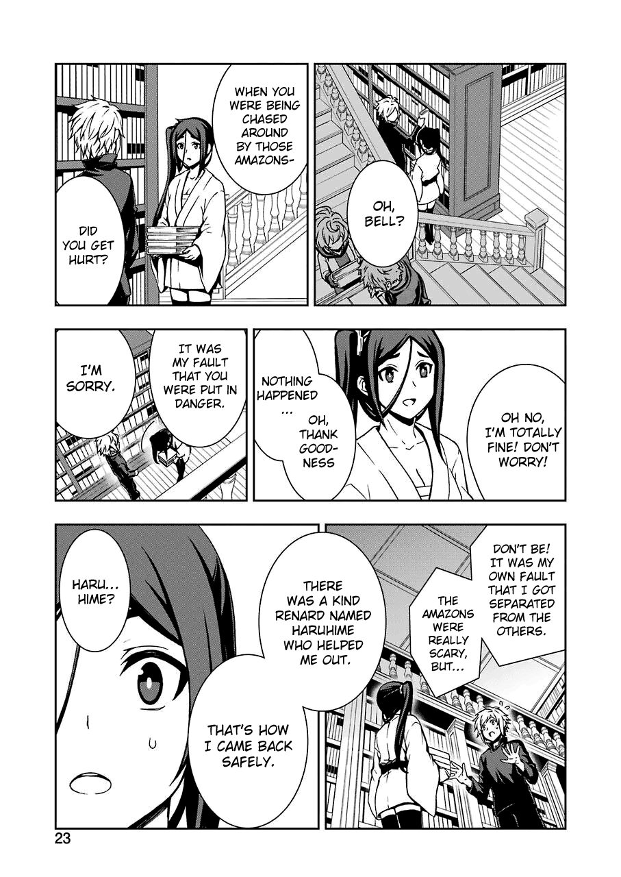 Dungeon Ni Deai Wo Motomeru No Wa Machigatteiru Darou Ka Ii Chapter 7 #10