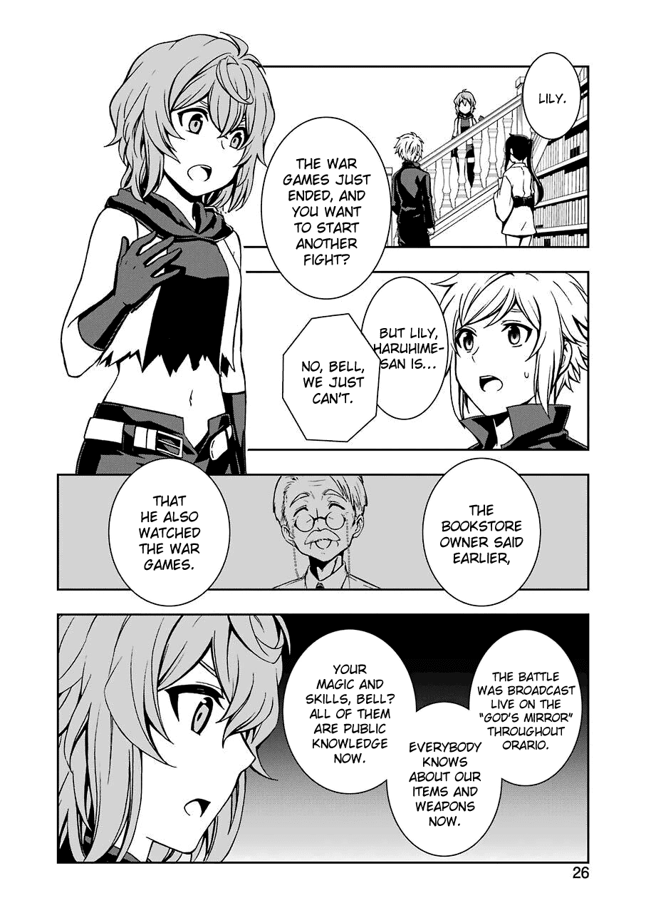 Dungeon Ni Deai Wo Motomeru No Wa Machigatteiru Darou Ka Ii Chapter 7 #13