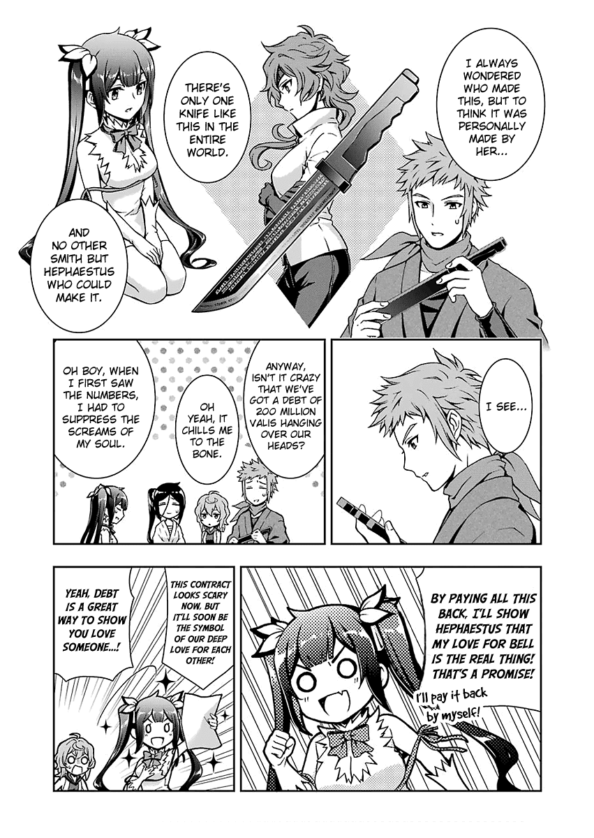 Dungeon Ni Deai Wo Motomeru No Wa Machigatteiru Darou Ka Ii Chapter 1 #21