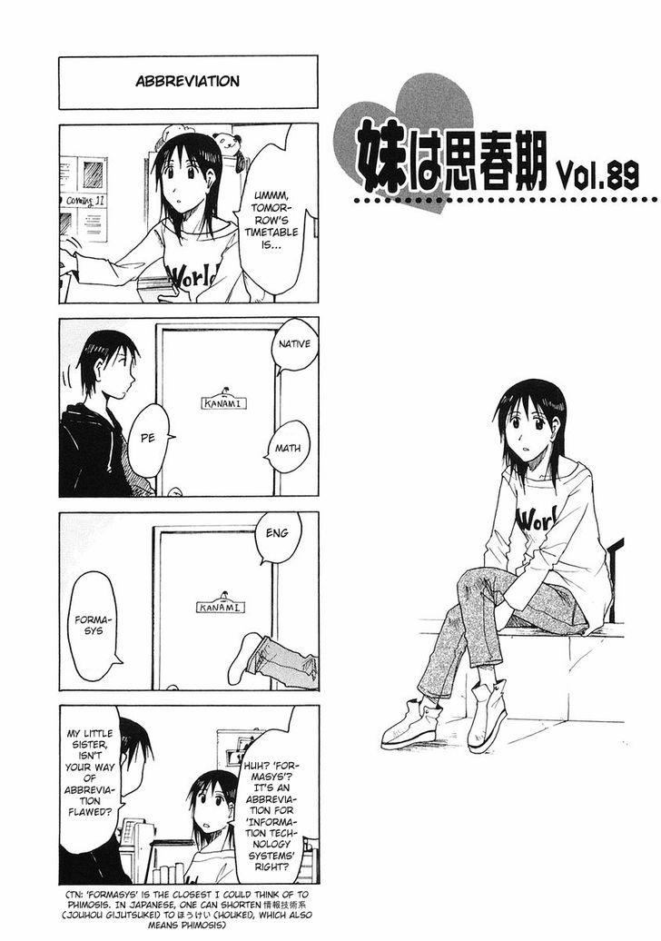 Imouto Wa Shishunki Chapter 183 #1