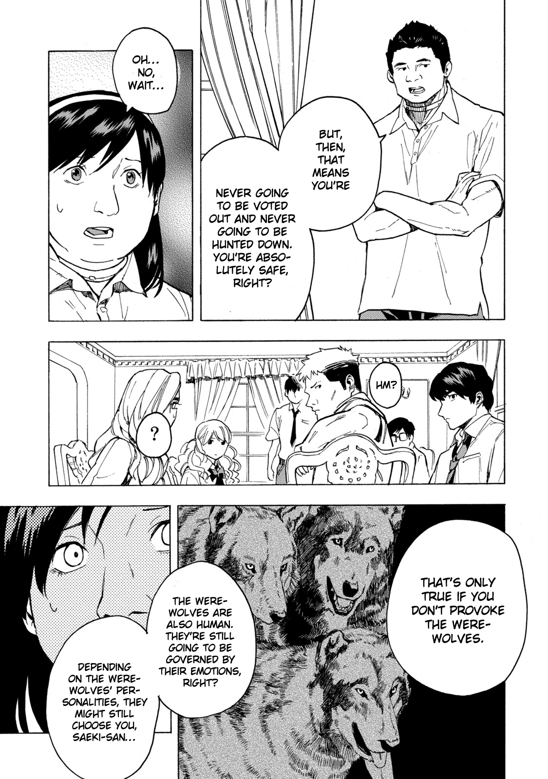 Jinrou Game - Beast Side Chapter 5 #14