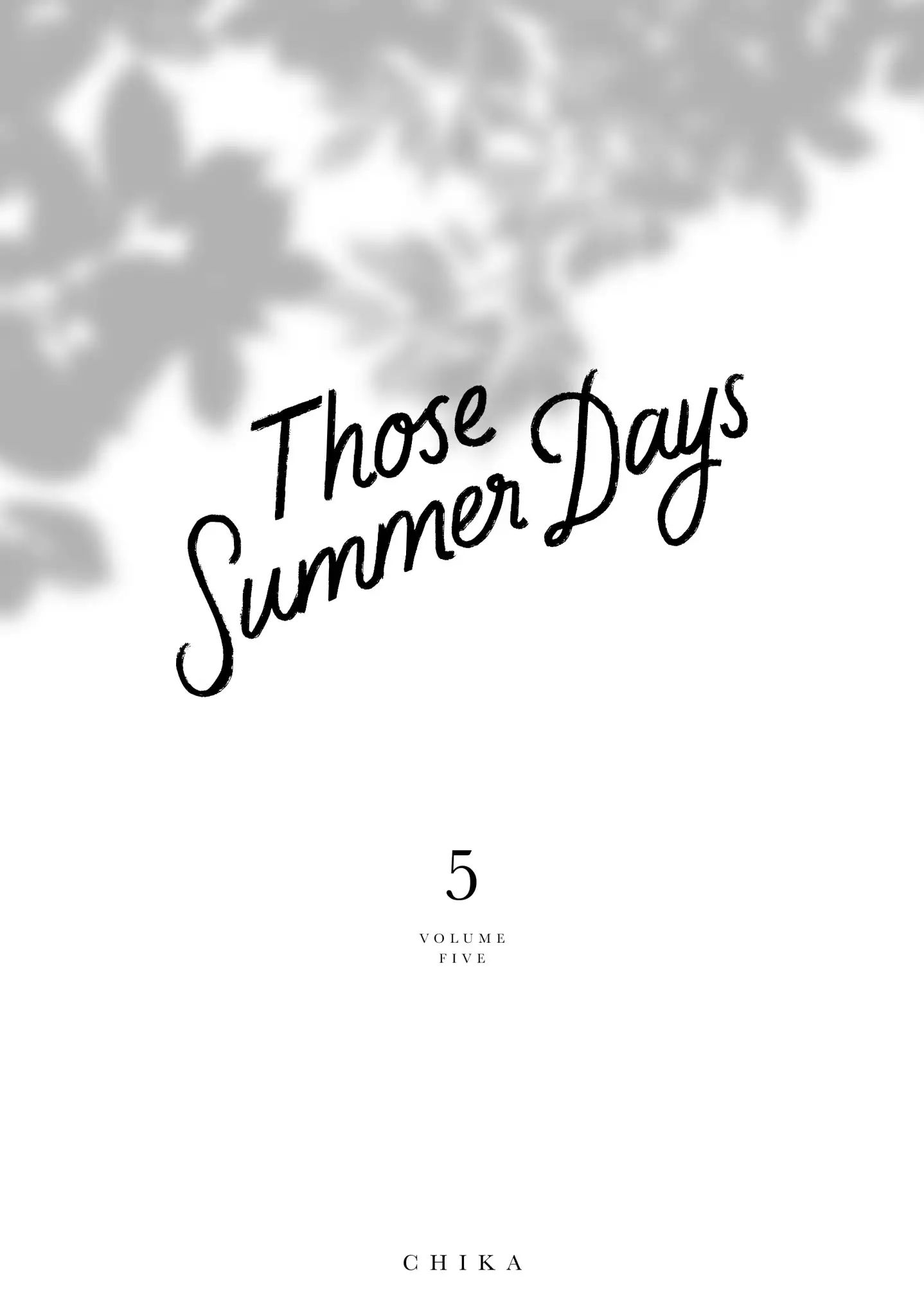 Those Summer Days Chapter 17 #2