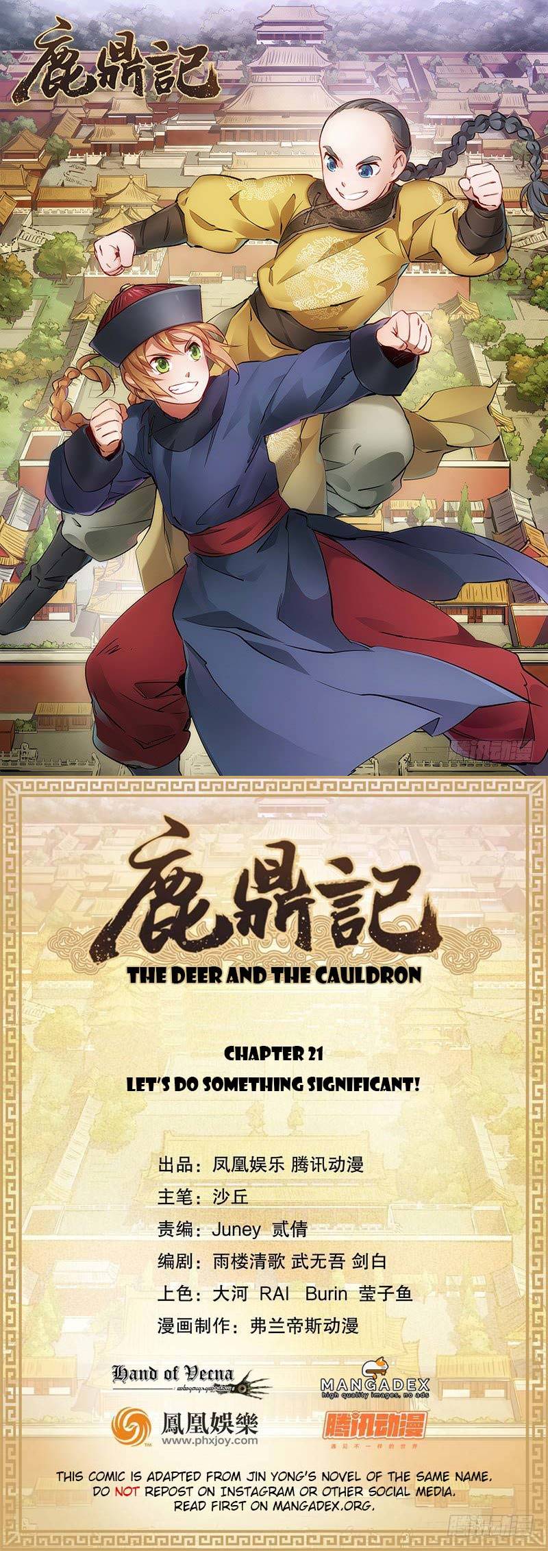 The Deer And The Cauldron Chapter 21 #1