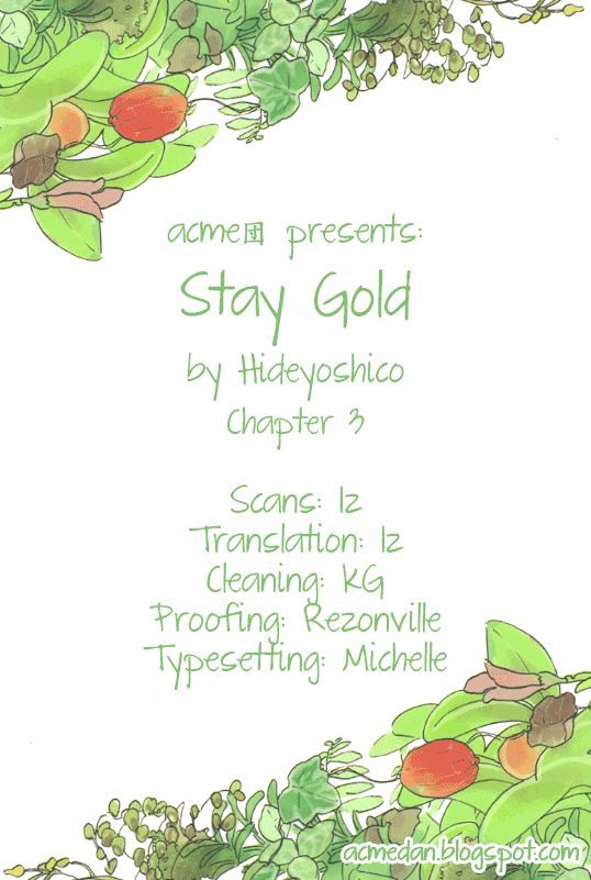 Stay Gold (Hideyoshico) Chapter 3 #1