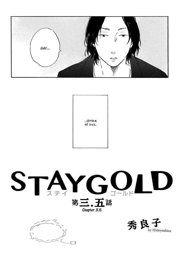 Stay Gold (Hideyoshico) Chapter 3.5 #5