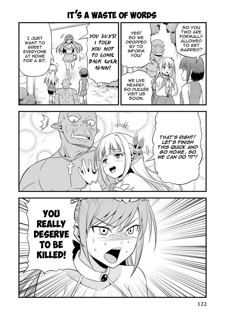 Hentai Elf To Majime Orc Chapter 8.5 #3