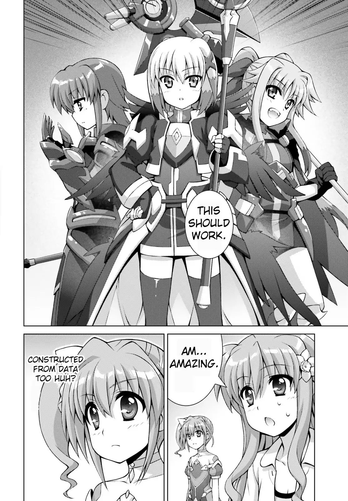 Magical Girl Lyrical Nanoha Reflection The Comics Chapter 9.1 #8