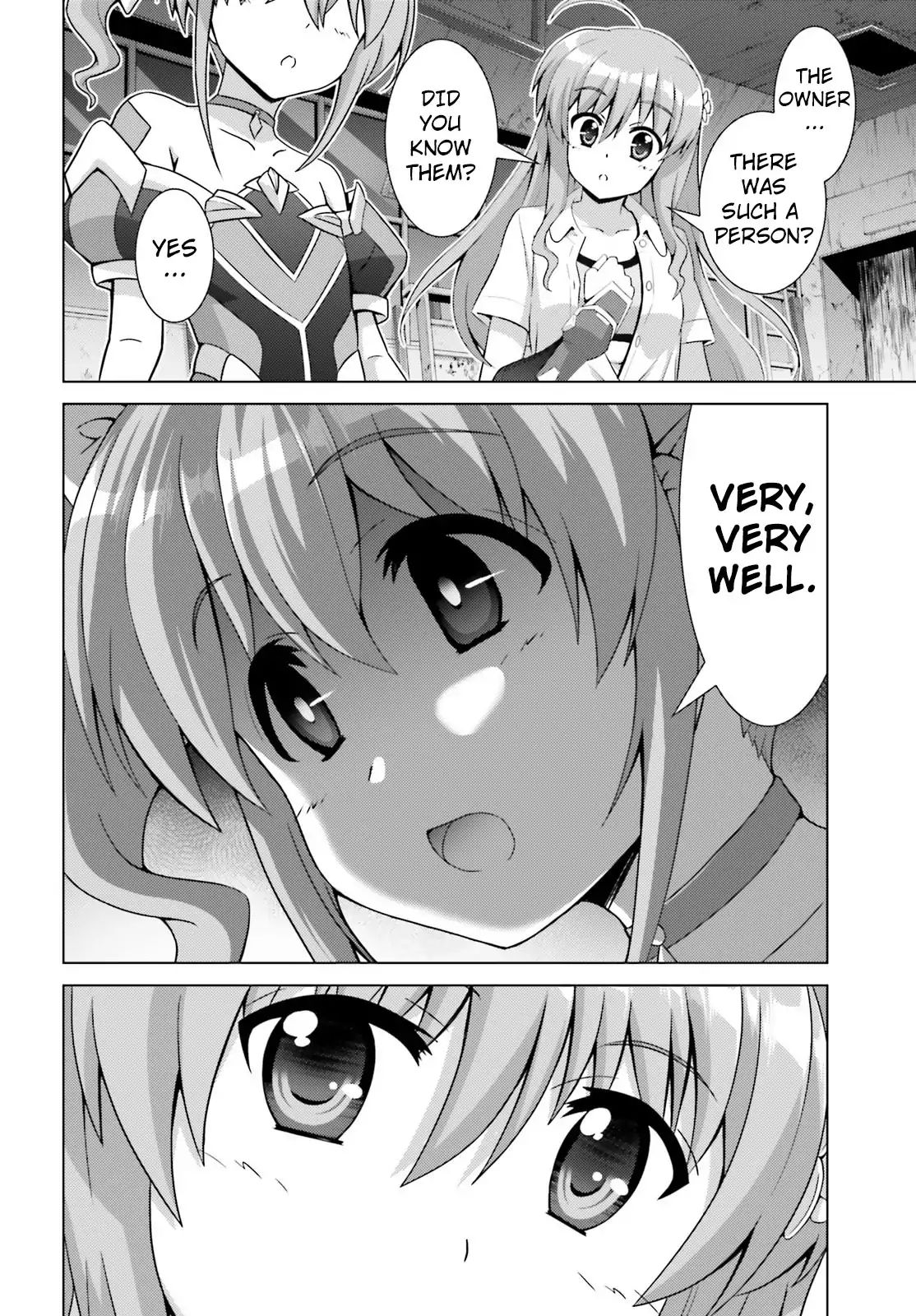 Magical Girl Lyrical Nanoha Reflection The Comics Chapter 9.1 #12