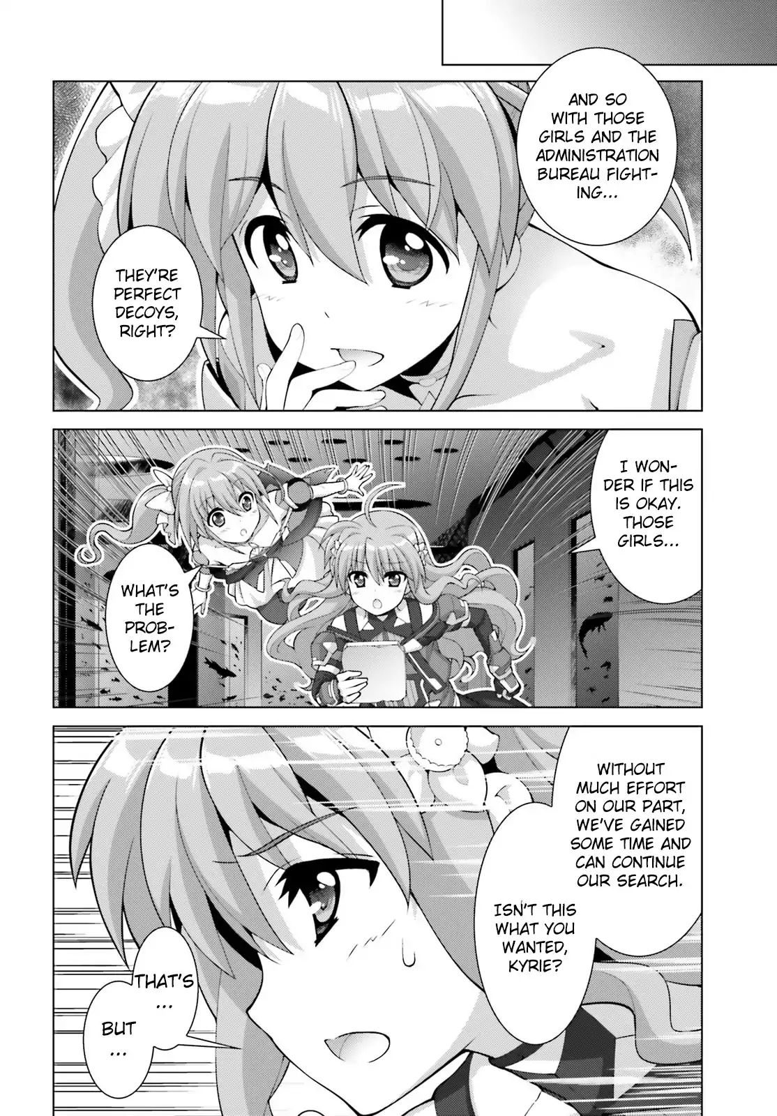 Magical Girl Lyrical Nanoha Reflection The Comics Chapter 9.2 #12