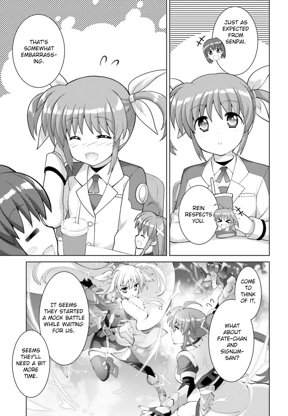 Magical Girl Lyrical Nanoha Reflection The Comics Chapter 6 #22