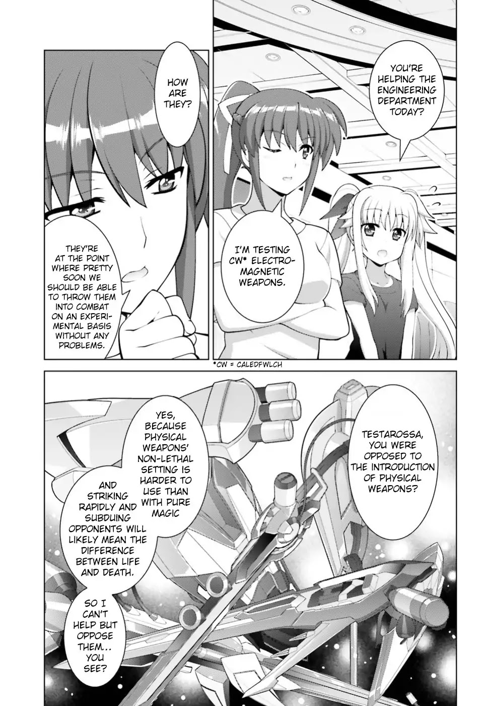 Magical Girl Lyrical Nanoha Reflection The Comics Chapter 5 #9