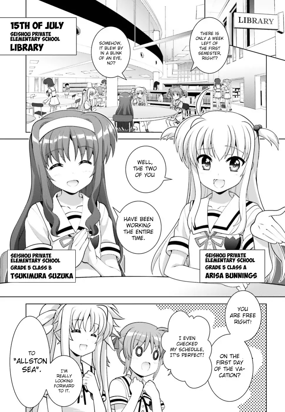 Magical Girl Lyrical Nanoha Reflection The Comics Chapter 1 #4