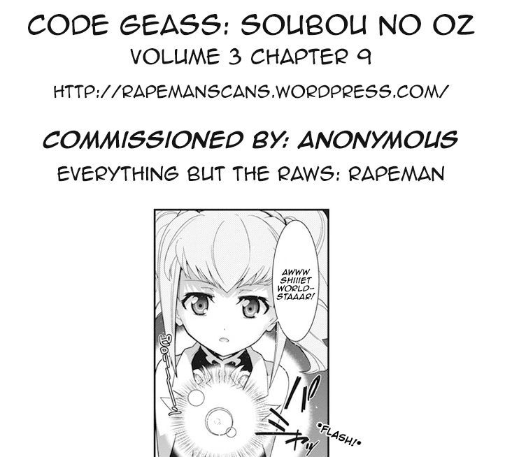 Code Geass - Soubou No Oz Chapter 9 #30