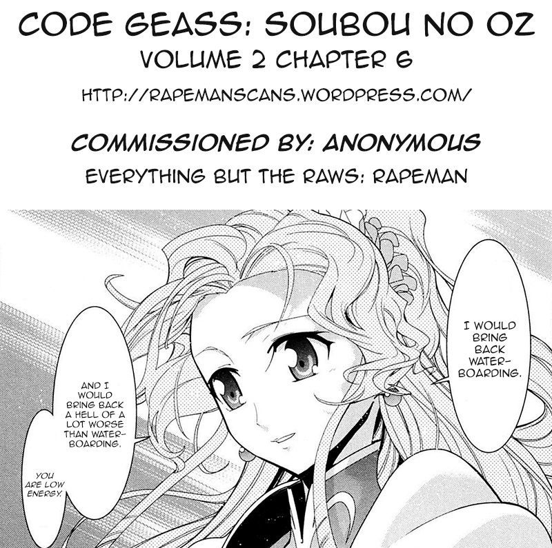 Code Geass - Soubou No Oz Chapter 6 #37