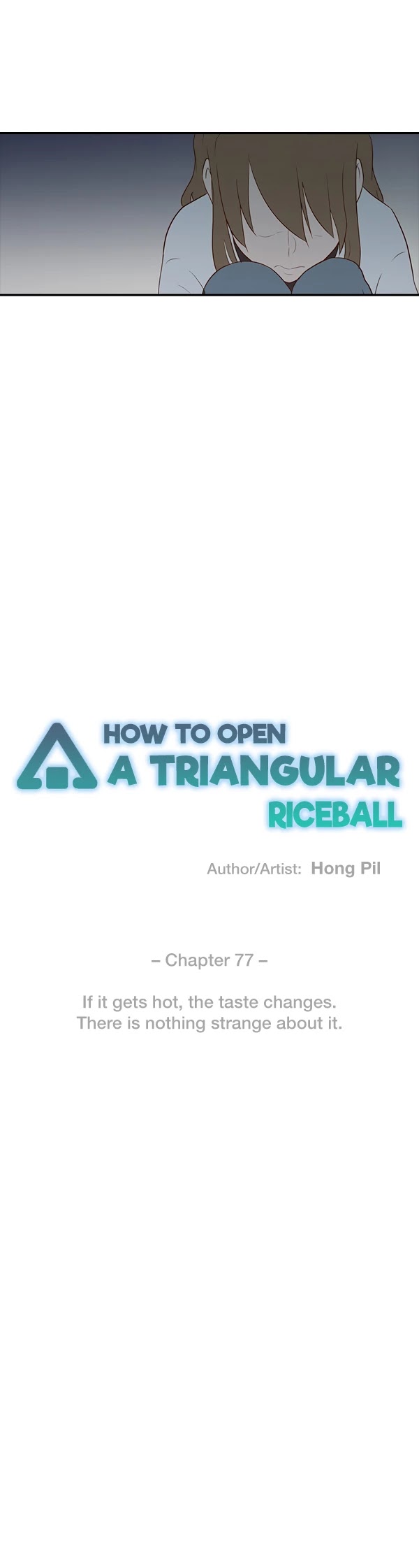 How To Open A Triangular Riceball Chapter 77 #3