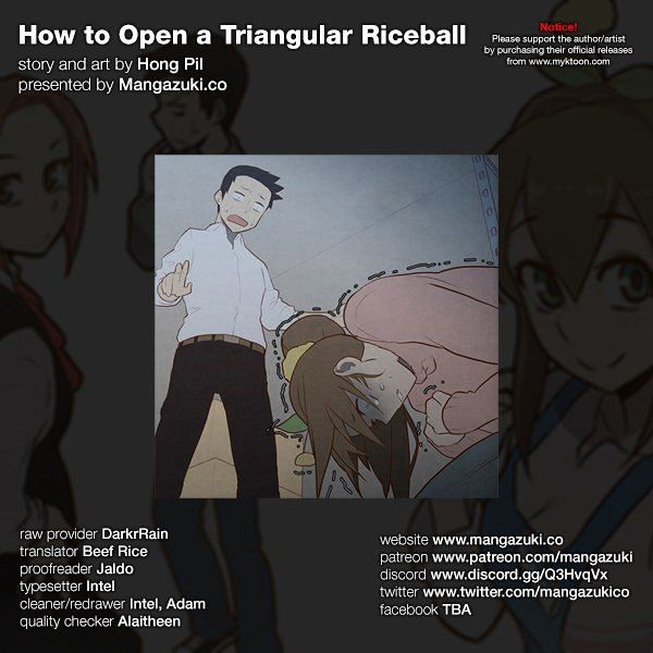 How To Open A Triangular Riceball Chapter 32 #1