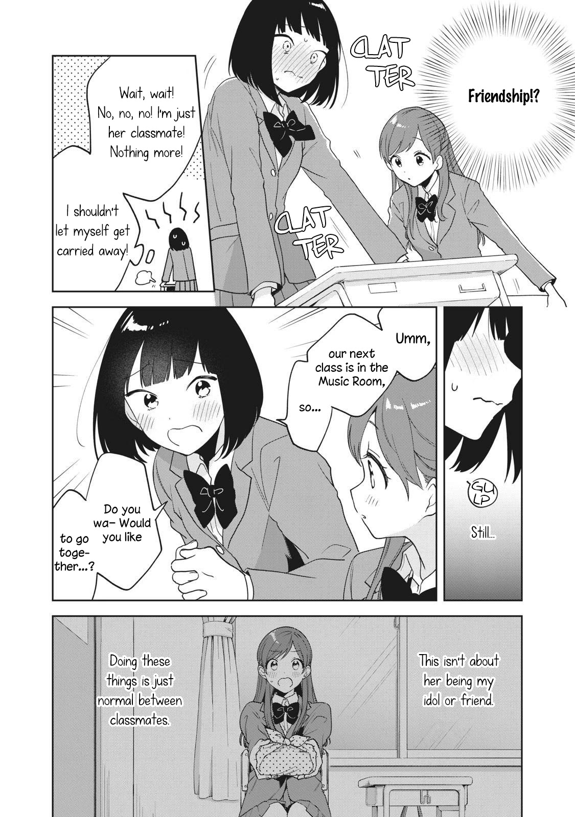 Oshi Ga Tonari De Jugyou Ni Shuuchuu Dekinai! Chapter 3 #12