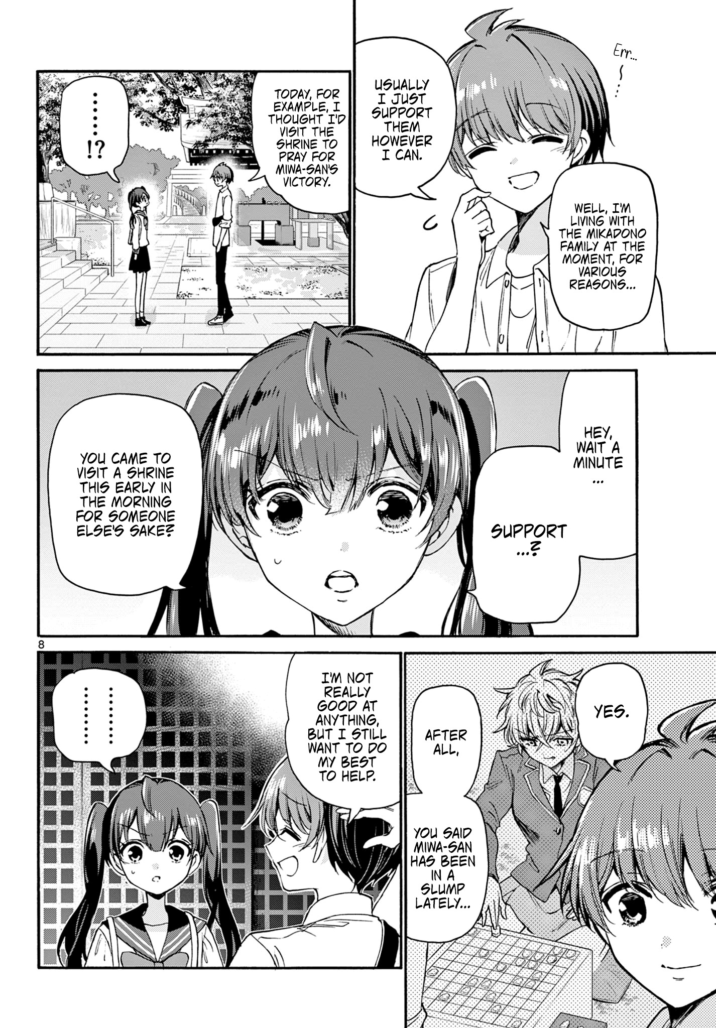 Mikadono Sanshimai Wa Angai, Choroi Chapter 38 #8