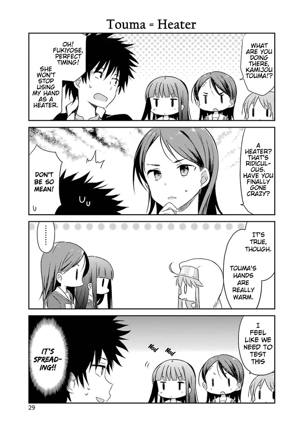 Toaru Nichijou No Index-San Chapter 49 #5