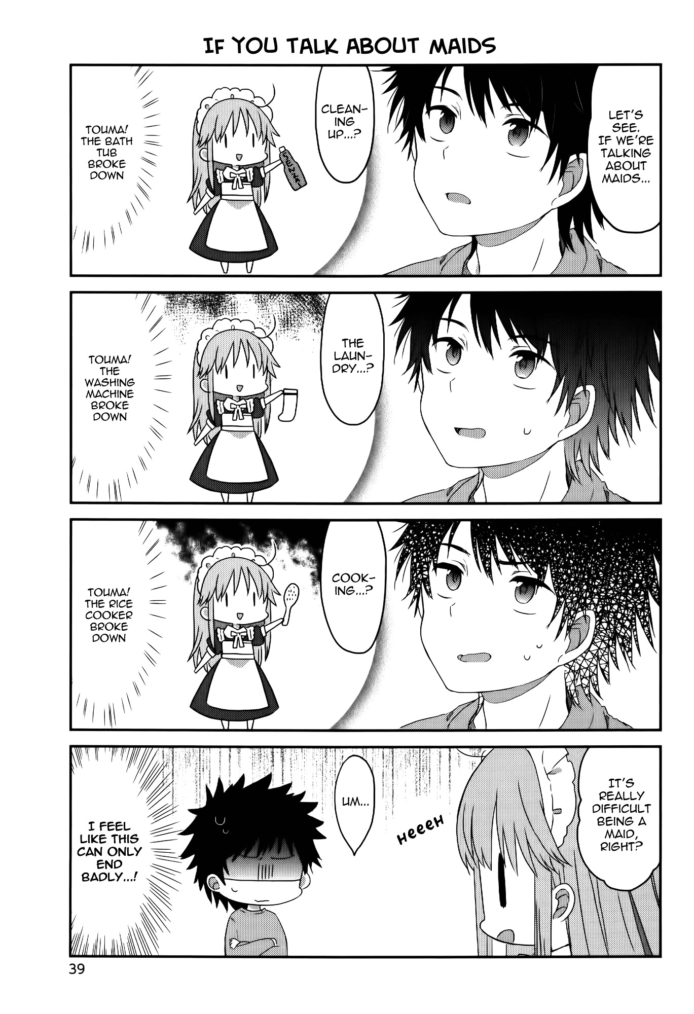 Toaru Nichijou No Index-San Chapter 14.5 #4