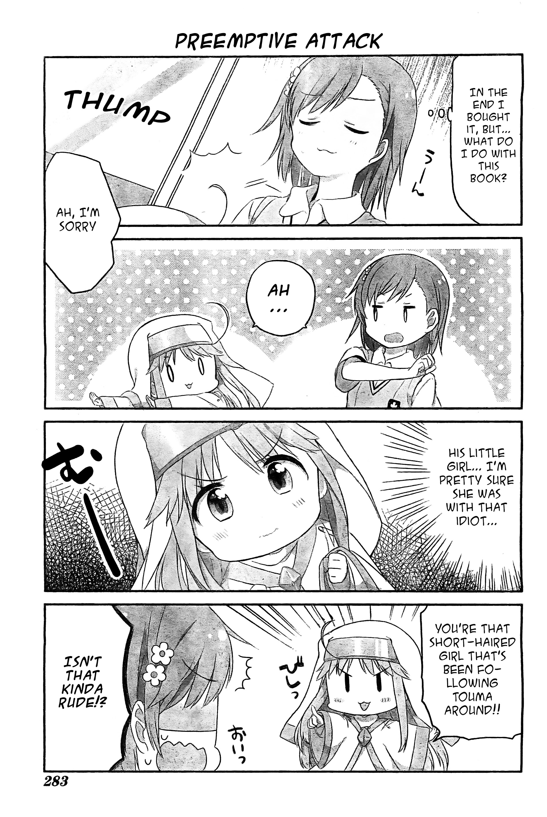 Toaru Nichijou No Index-San Chapter 3 #3