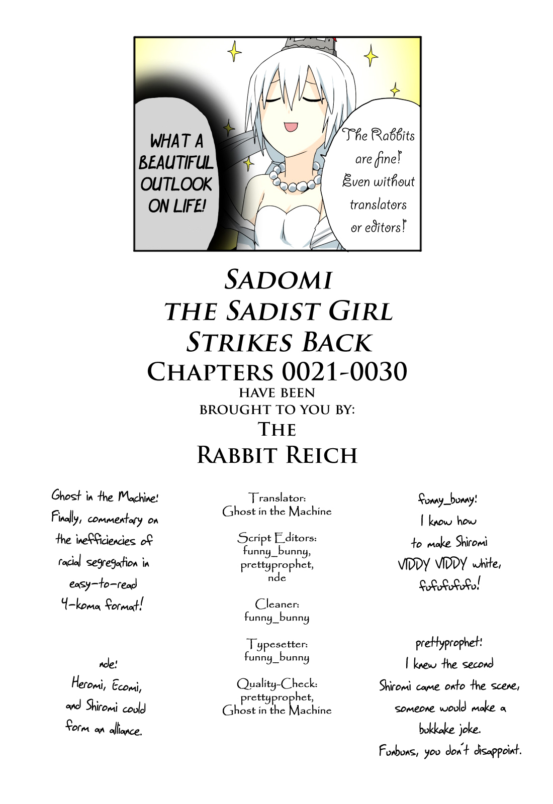 Sadomi The Sadist Girl Strikes Back Chapter 30 #3