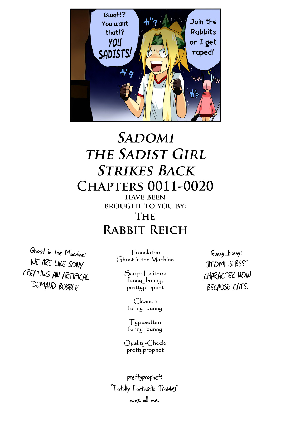 Sadomi The Sadist Girl Strikes Back Chapter 20 #3