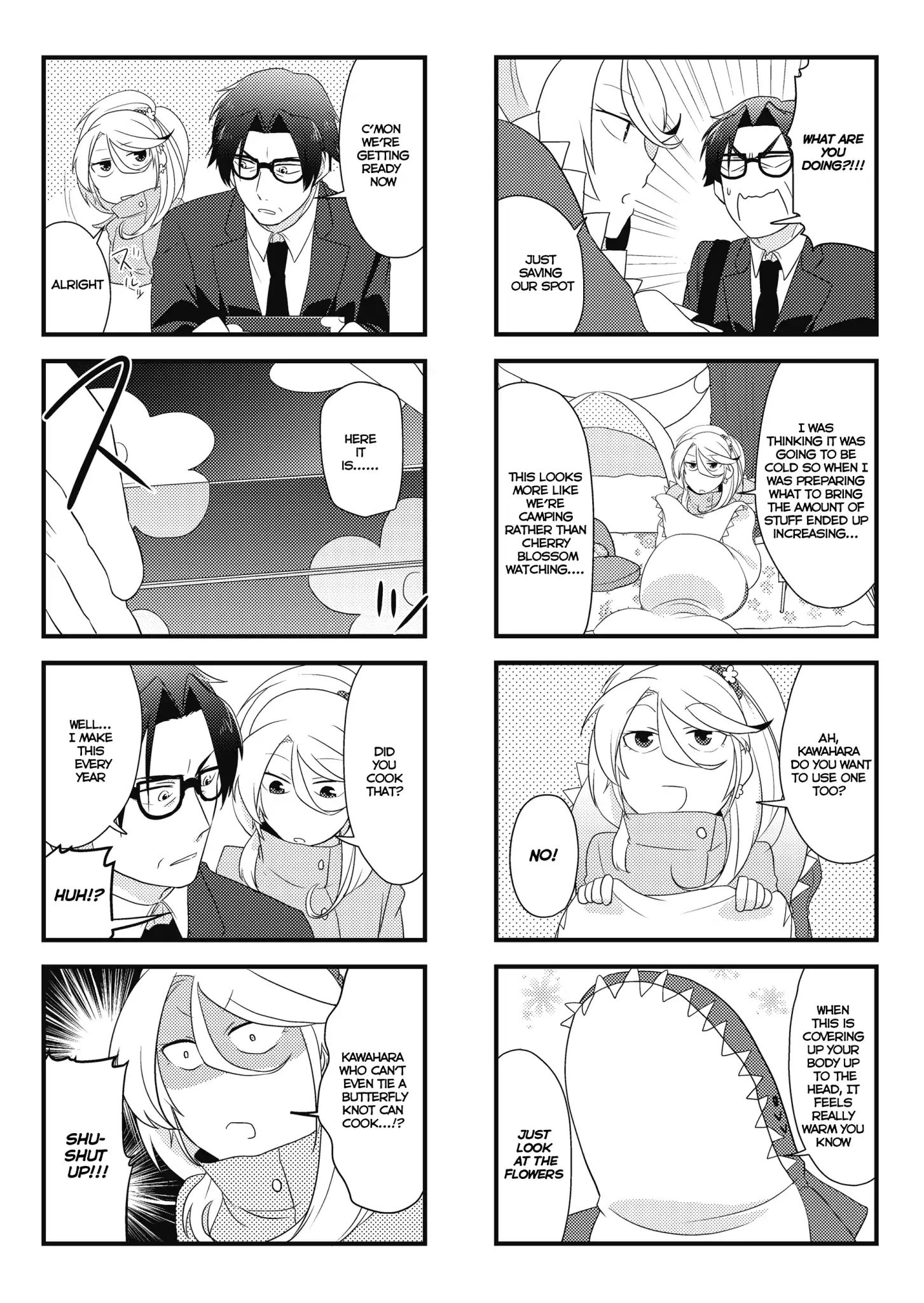 Section Manager Kawahara And His Gal Subordinate Chapter 4.1 #2