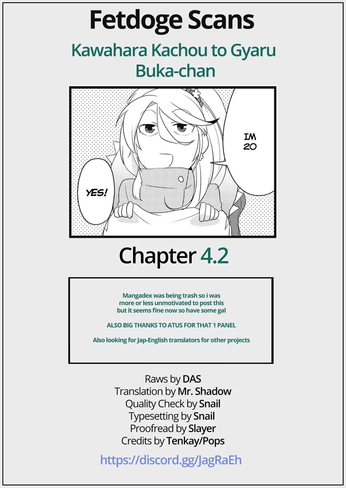 Section Manager Kawahara And His Gal Subordinate Chapter 4.2 #4