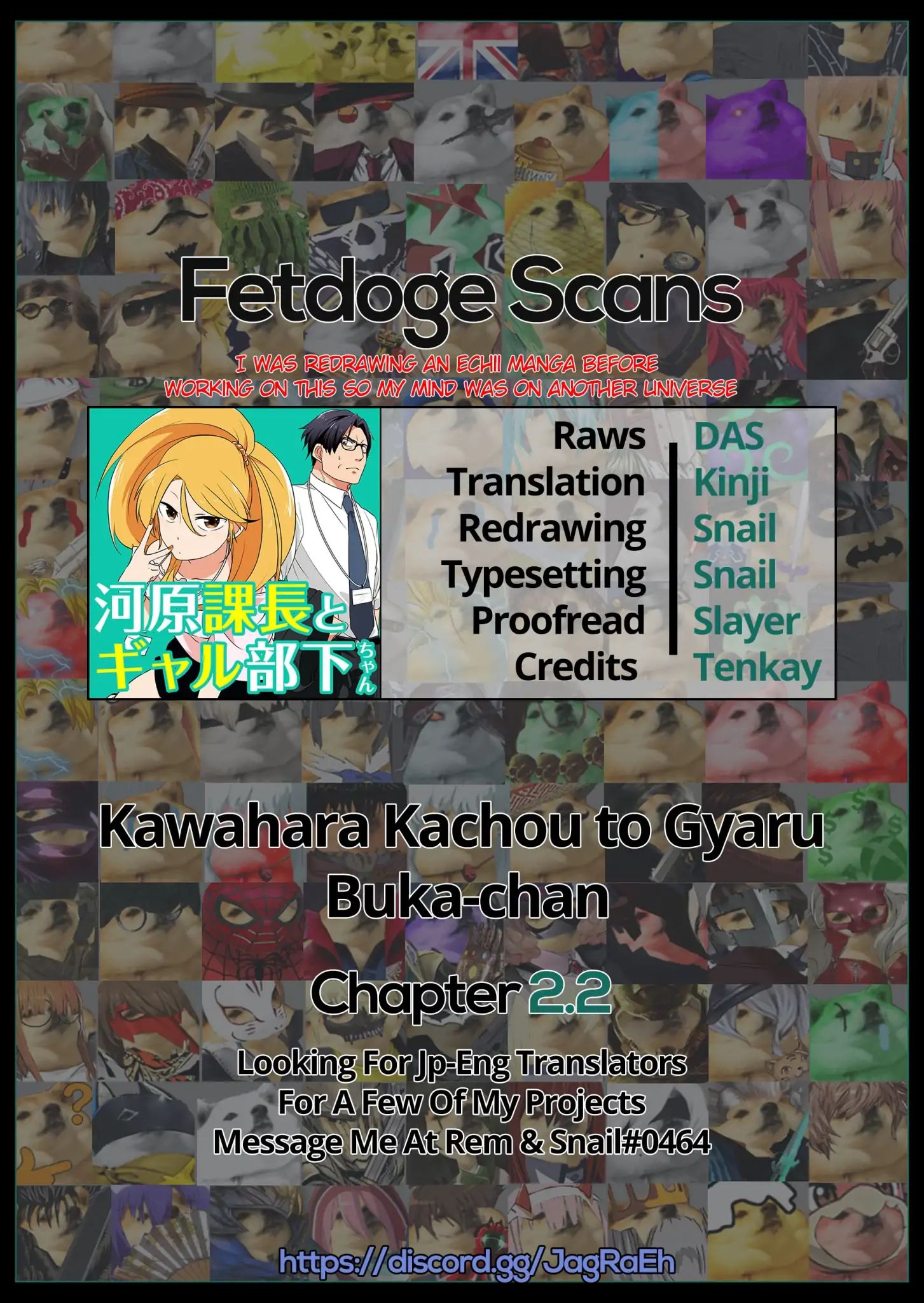 Section Manager Kawahara And His Gal Subordinate Chapter 2.2 #4