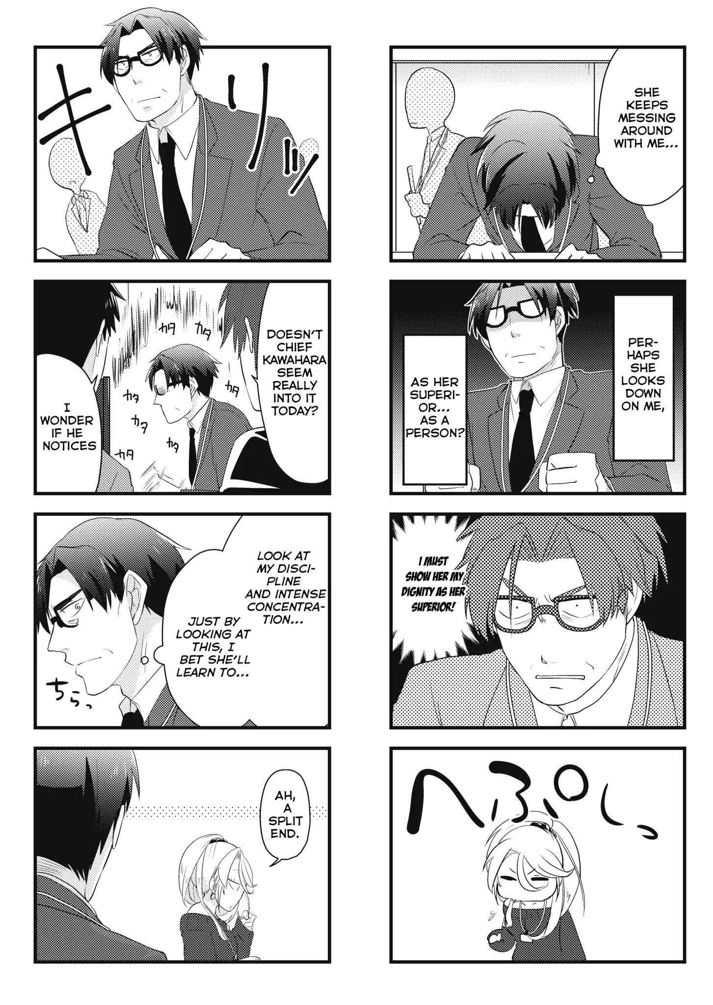 Section Manager Kawahara And His Gal Subordinate Chapter 2.1 #3