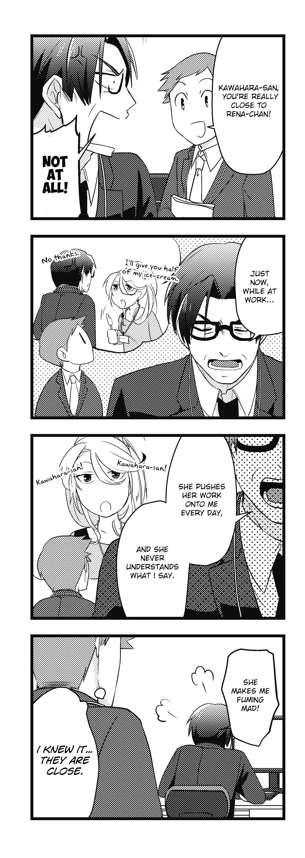 Section Manager Kawahara And His Gal Subordinate Chapter 1 #6