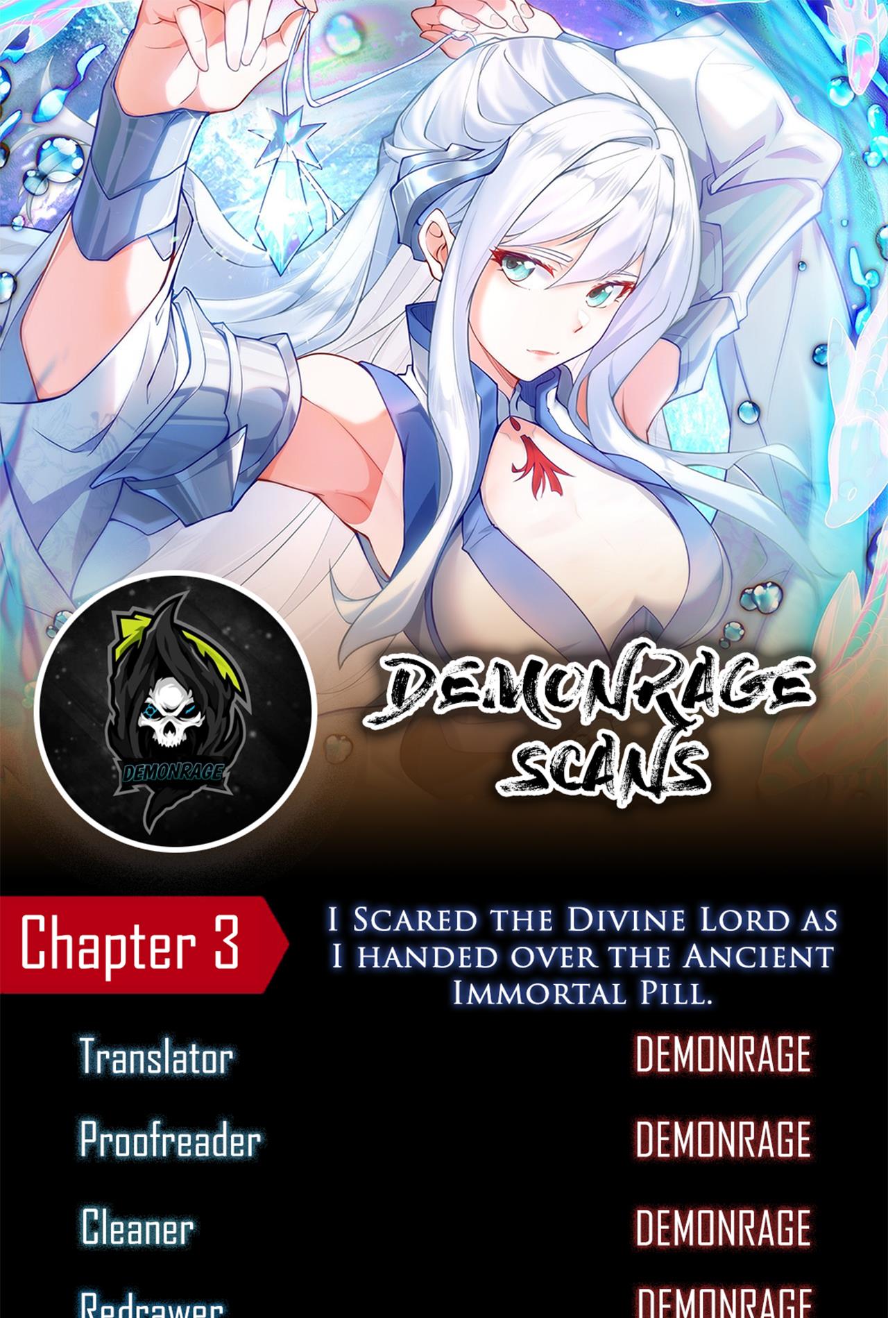 I Scared The Divine Lord As I Handed Over The Ancient Immortal Pill Chapter 3 #1