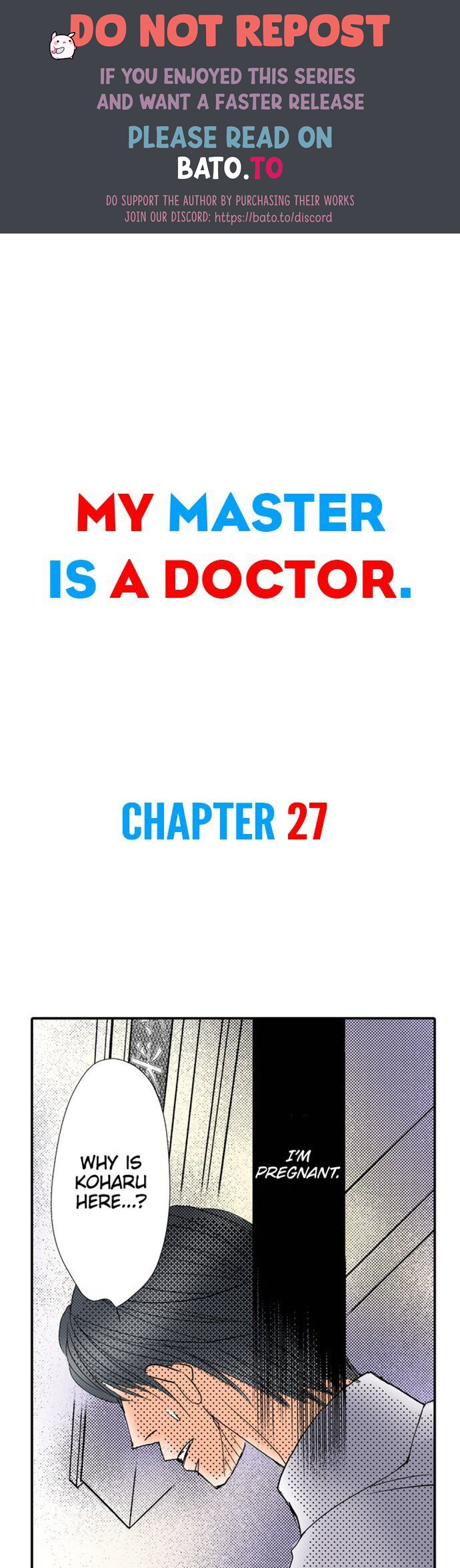 My Master Is A Doctor Chapter 27 #1