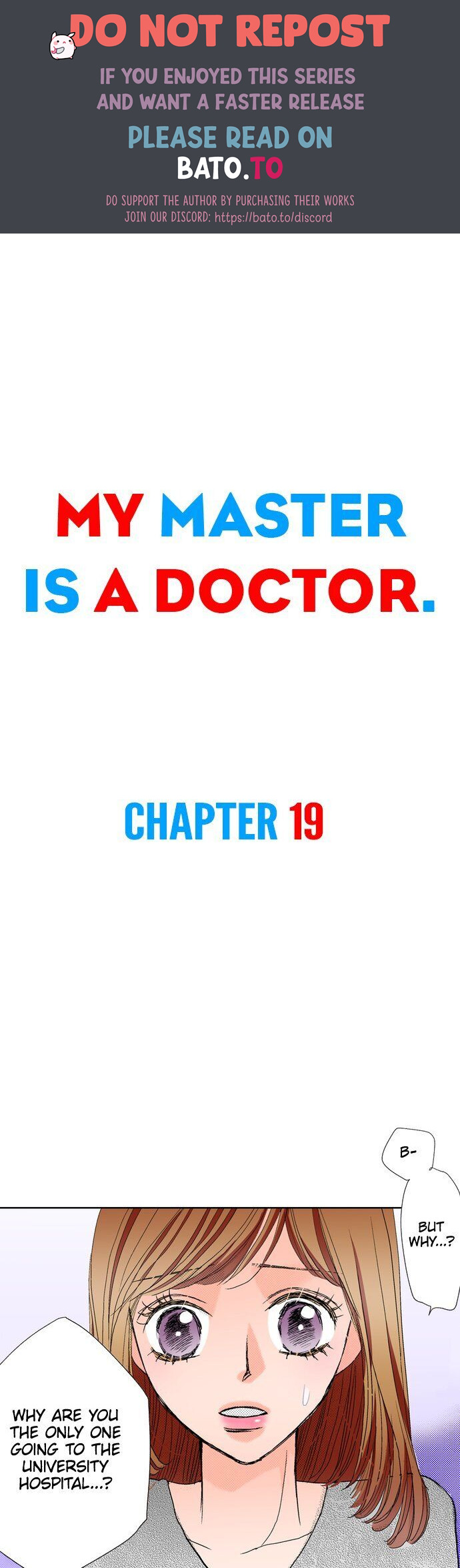 My Master Is A Doctor Chapter 19 #1