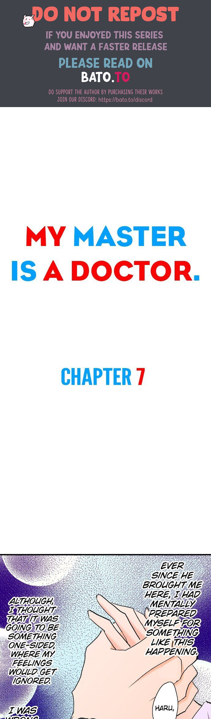 My Master Is A Doctor Chapter 7 #1